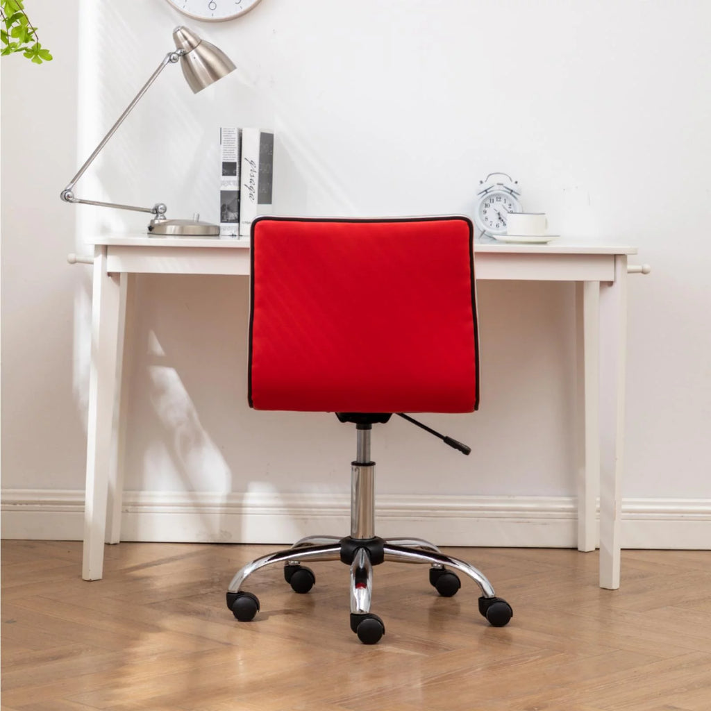 White Adjustable Air Lift Office Chair Z391021