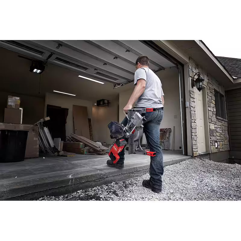 18V Cordless 7-1/4 in. Dual Bevel Sliding Compound Miter Saw Y564243