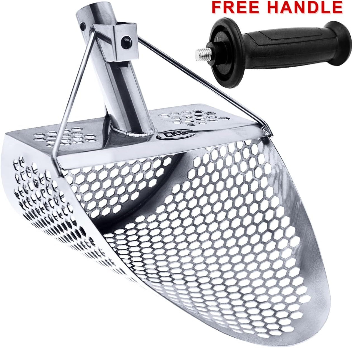 Stainless Steel Sand Scoop with Carbon Fiber Handle V962