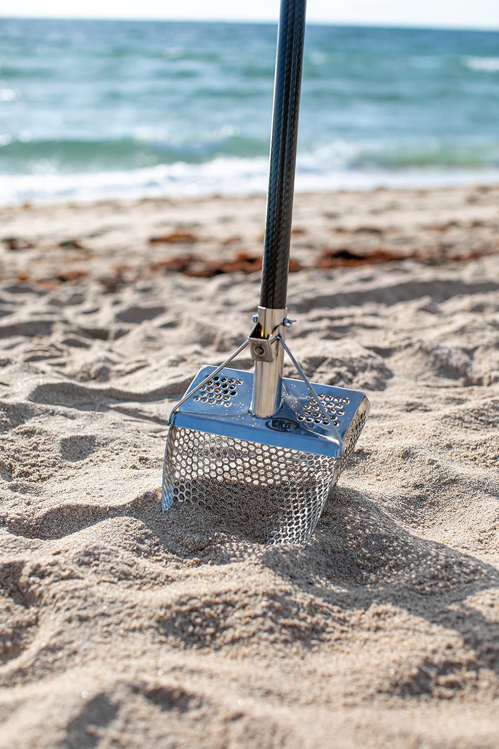 Stainless Steel Sand Scoop with Carbon Fiber Handle V962