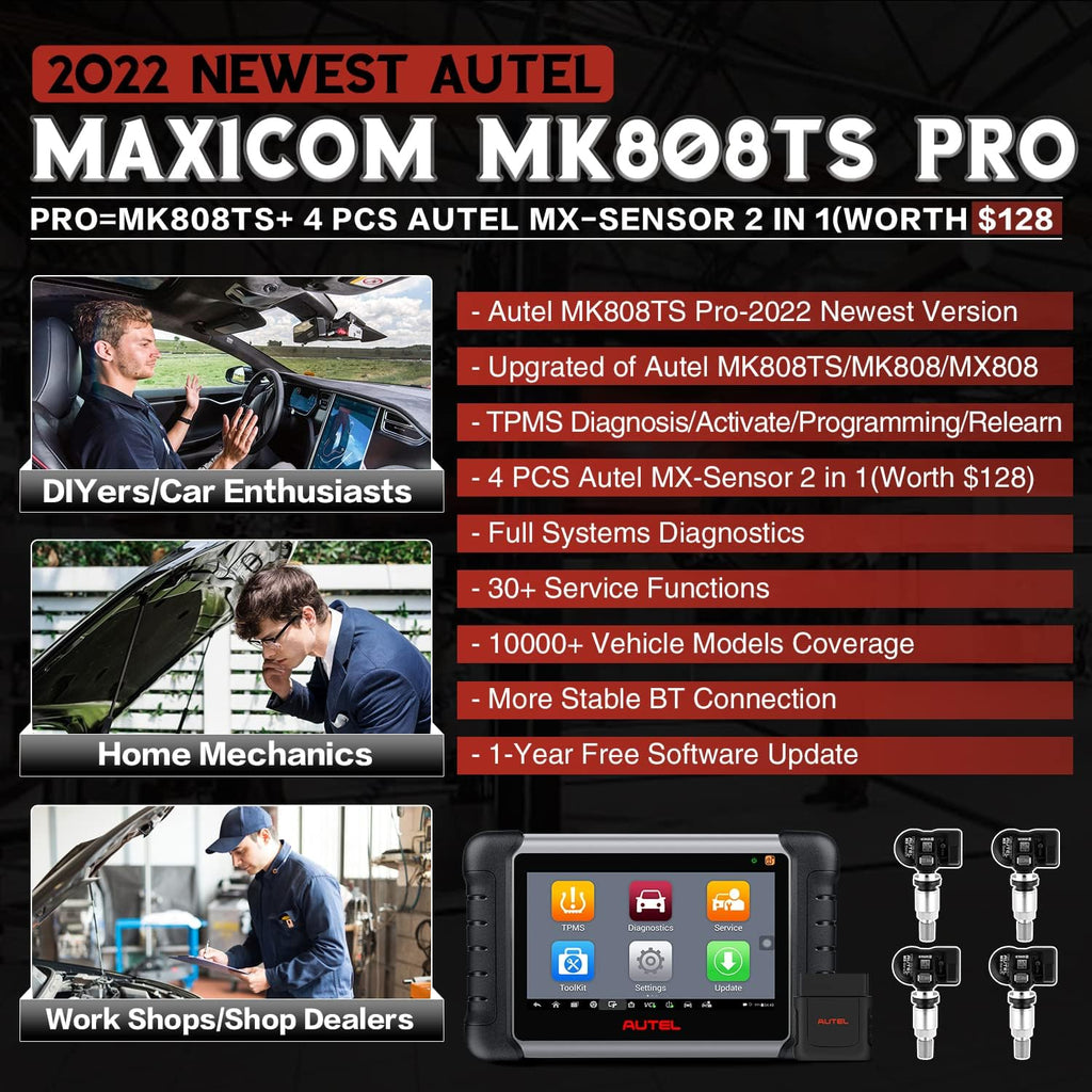 Diagnostic Scan Tool with 4 MX-Sensor P6206