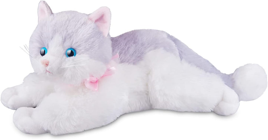 Yellow Stuffed Animal Cat Plush Toy S25695