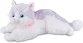Yellow Stuffed Animal Cat Plush Toy S25695