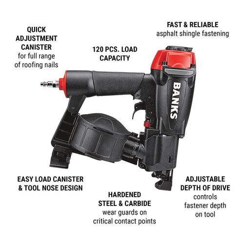 15° Coil Roofing Nailer P863599