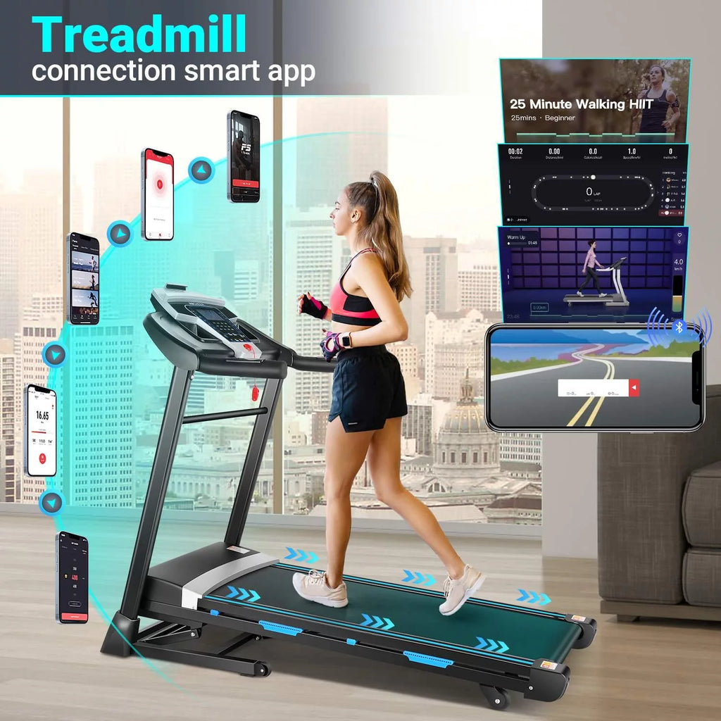3.25 HP Folding Treadmill with 15-Level Inclines G54948