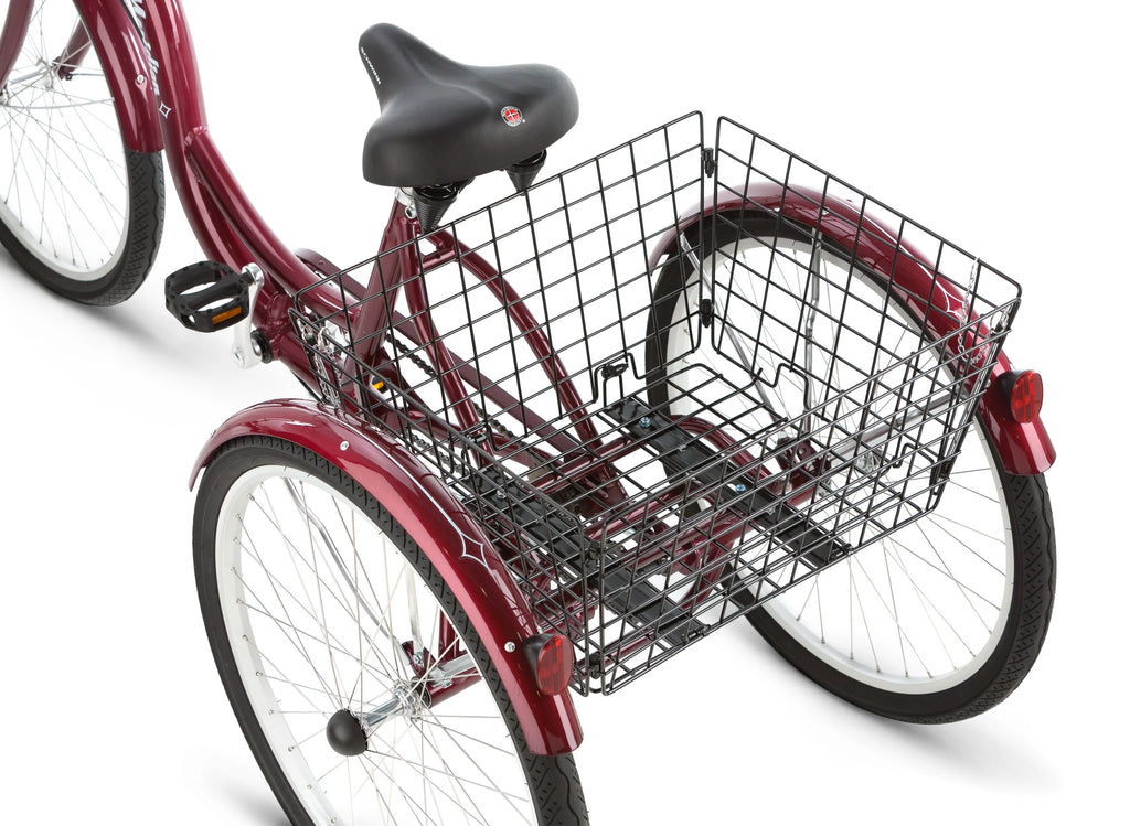 26-inch Adult Tricycle with Rear Storage Basket A9197