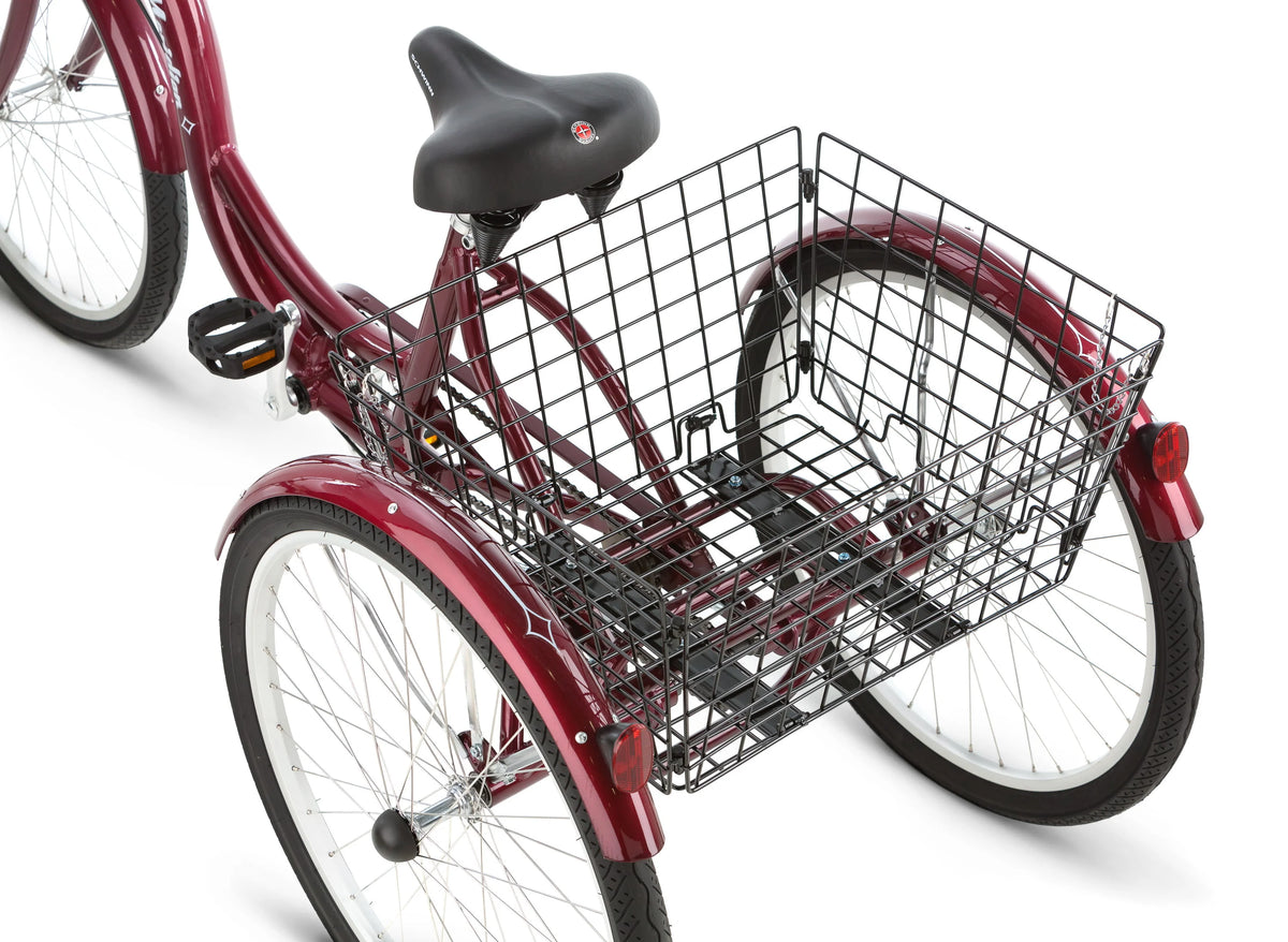 26-inch Adult Tricycle with Rear Storage Basket A9197