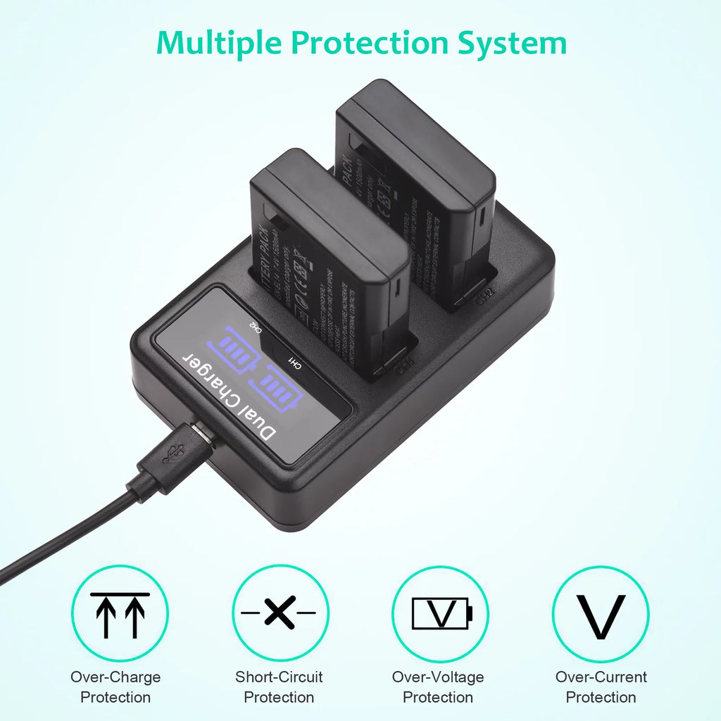 7.4V 1500mAh Replacement Battery 2pcs H26419