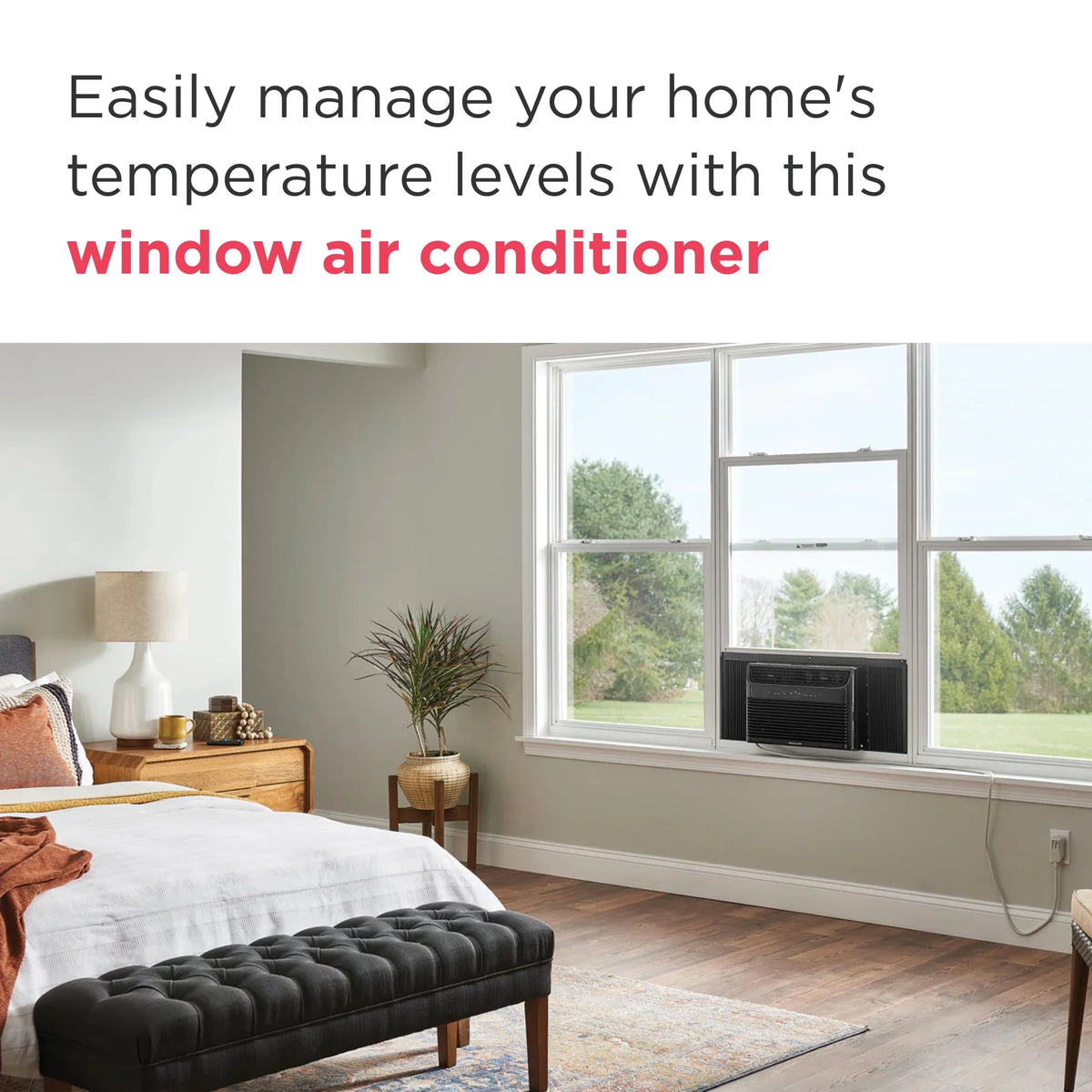8,000 BTU Window Air Conditioner with Remote C69485