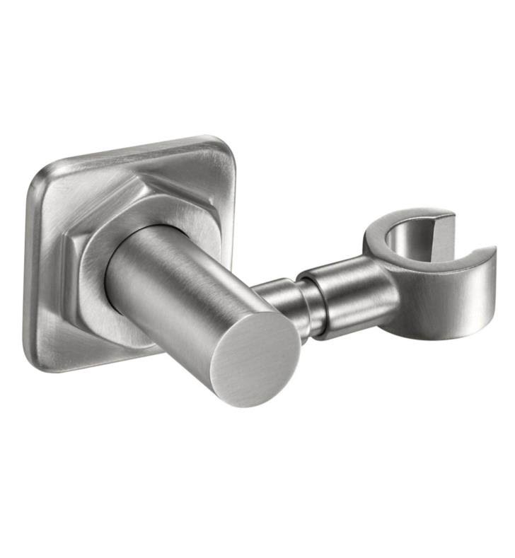 Swivel Wall Bracket Quad Base Satin Nickel I9134