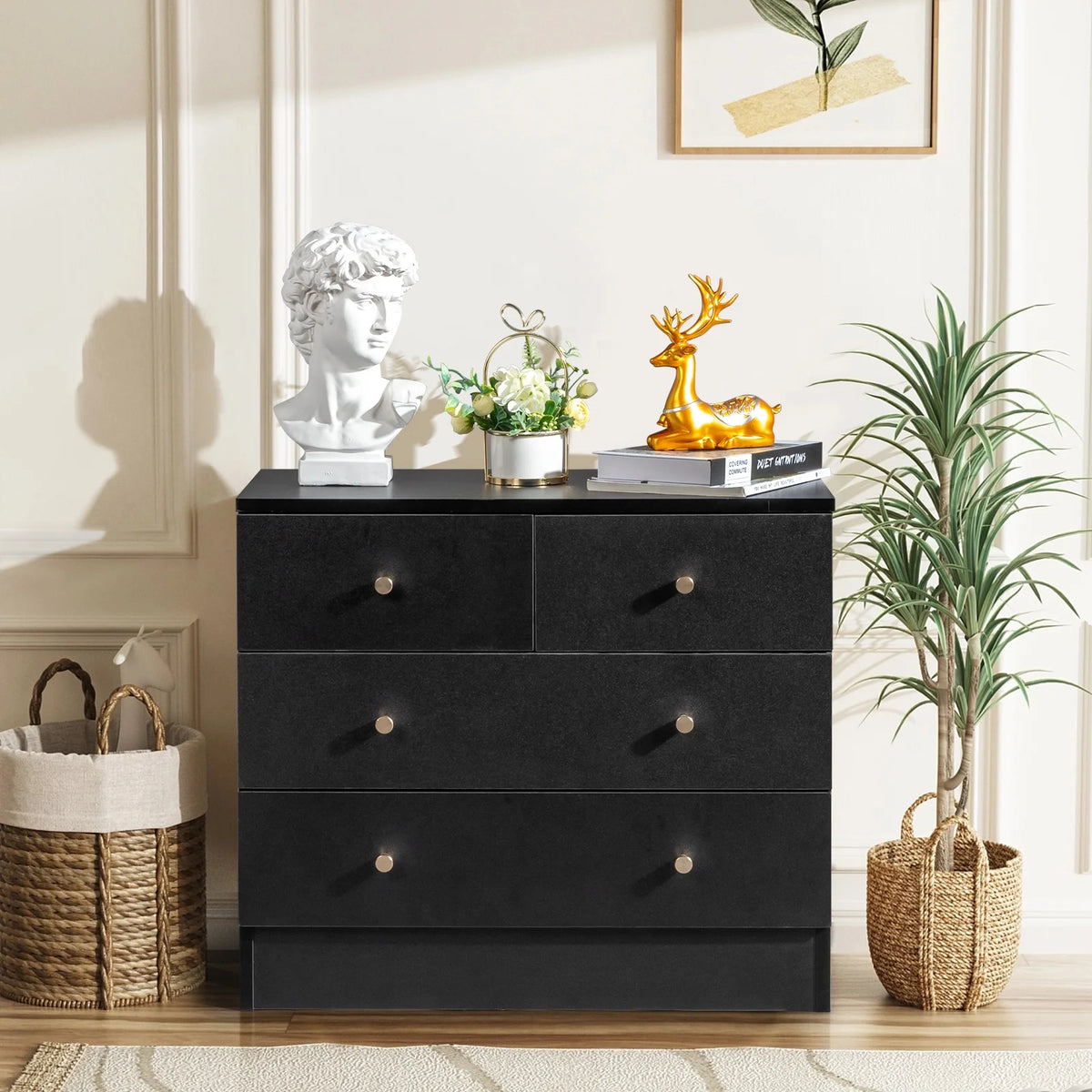 White 7 Drawer Wood Dresser Y203176