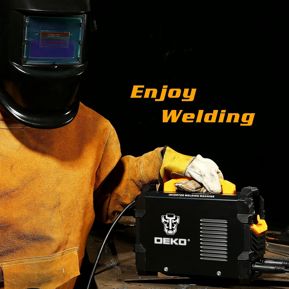 160A Stick ARC Welding Machine with Electrode Holder and Work Clamp X23287