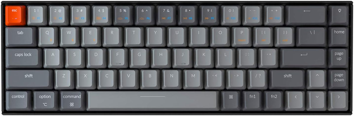 Hot Swappable Wireless Mechanical Gaming Keyboard 65% Compact 68-Key RGB P79413