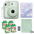Lilac Purple Instant Camera with 40 Sheets Film and Carrying Case J960346
