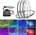 4PCS Dream Color Chasing Auto LED Wheel Ring Lights 17” Waterproof Wheel Light Kit with App Control S5981