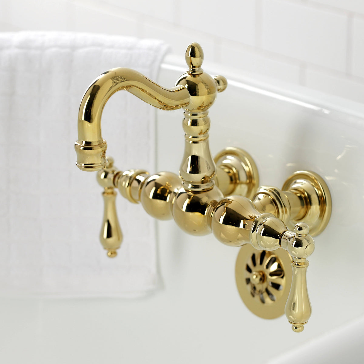Wall Mount Clawfoot Tub Faucet Oil Rubbed Bronze O2814