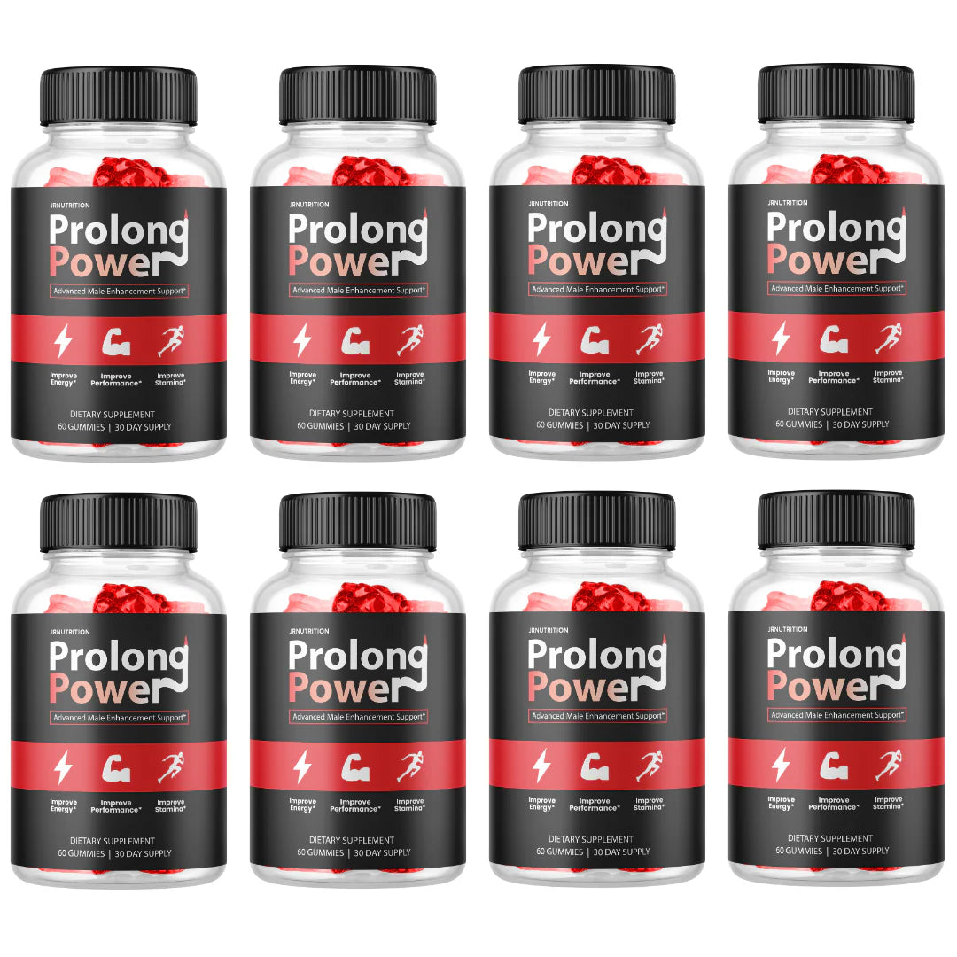 Male Supplement Gummies 8 Bottles N2086