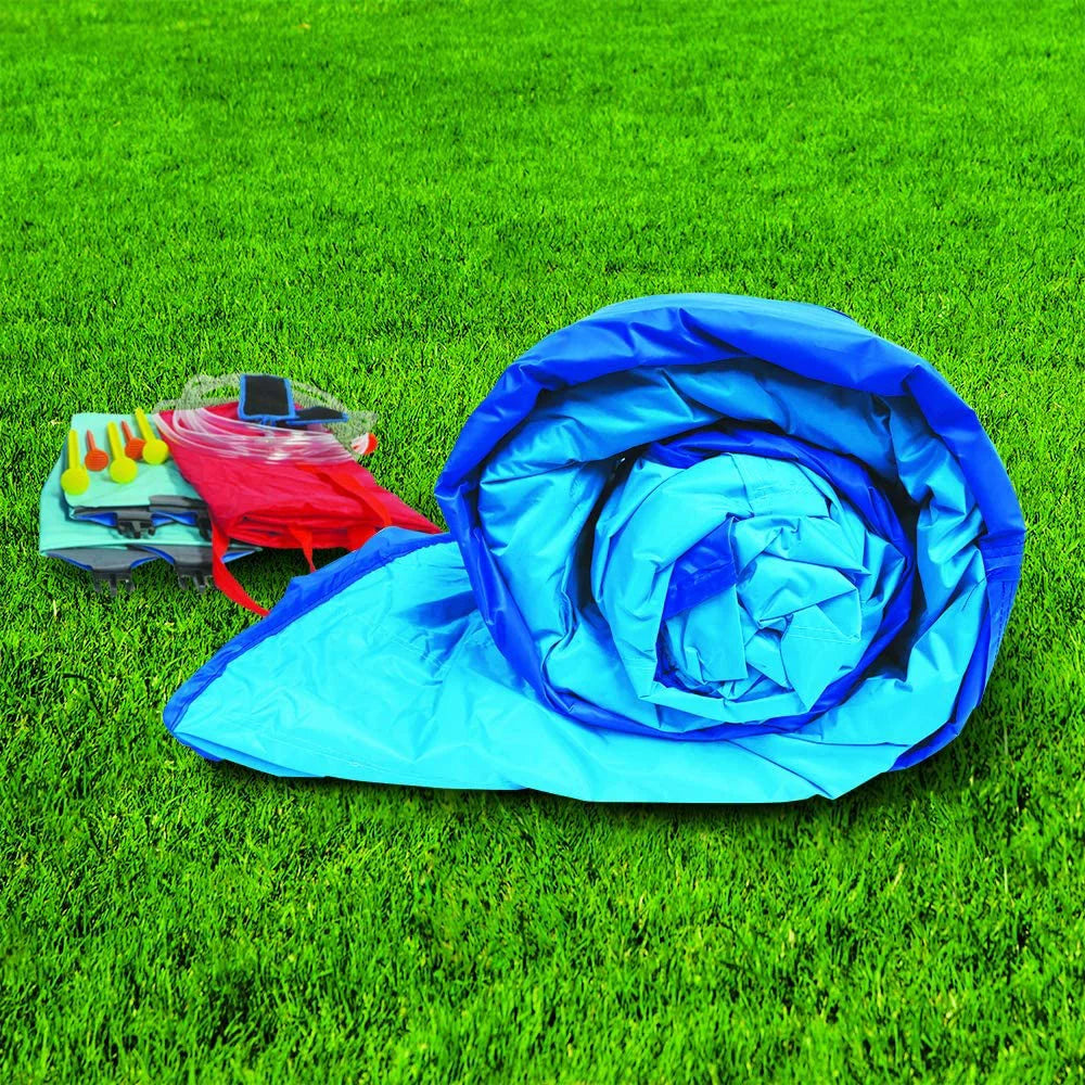 Inflatable Water Slide with Built in Sprinkler and Basketball Hoop I300002