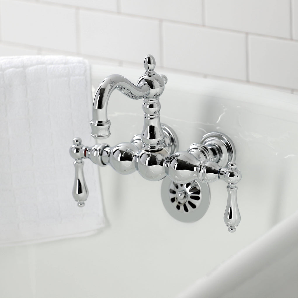 Wall Mount Clawfoot Tub Faucet Oil Rubbed Bronze O2814