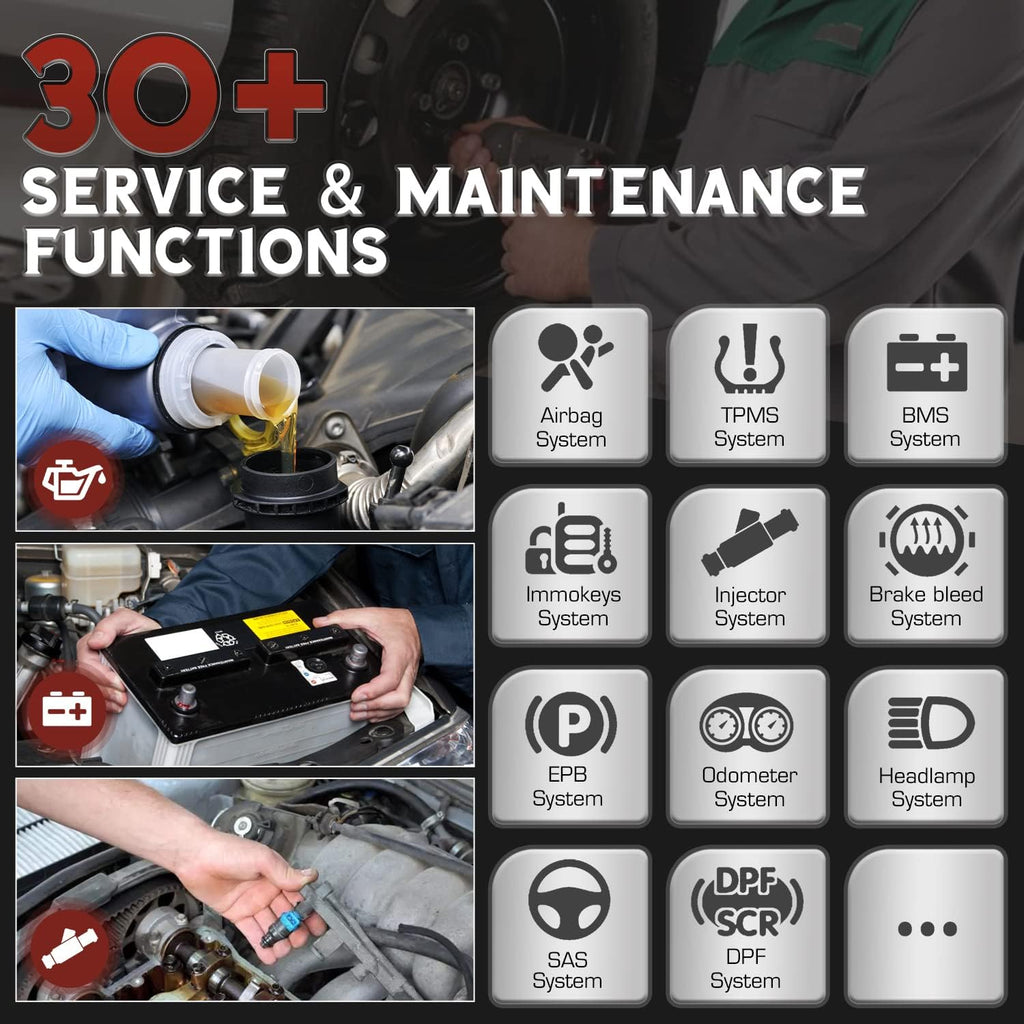 Diagnostic Scan Tool with 4 MX-Sensor P6206