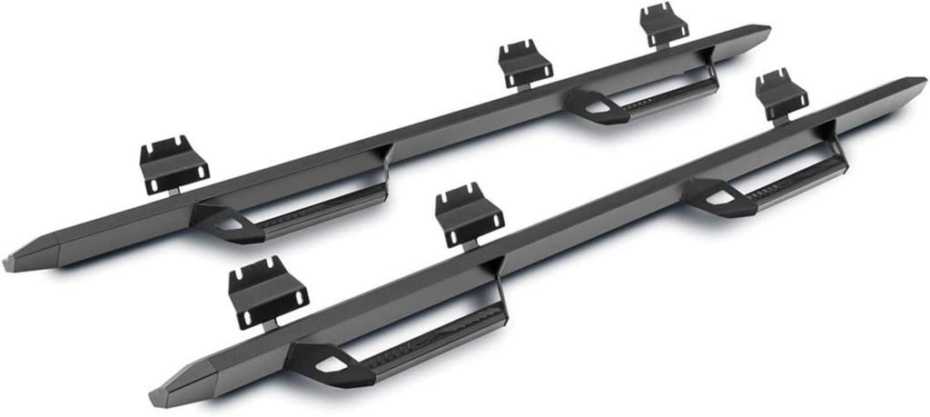 Cab Length Textured Black Running Boards W876