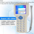 NFC RFID Card Reader Writer Duplicator with 10 ID Cards, 10 Keyfobs and 10 IC Keys R588