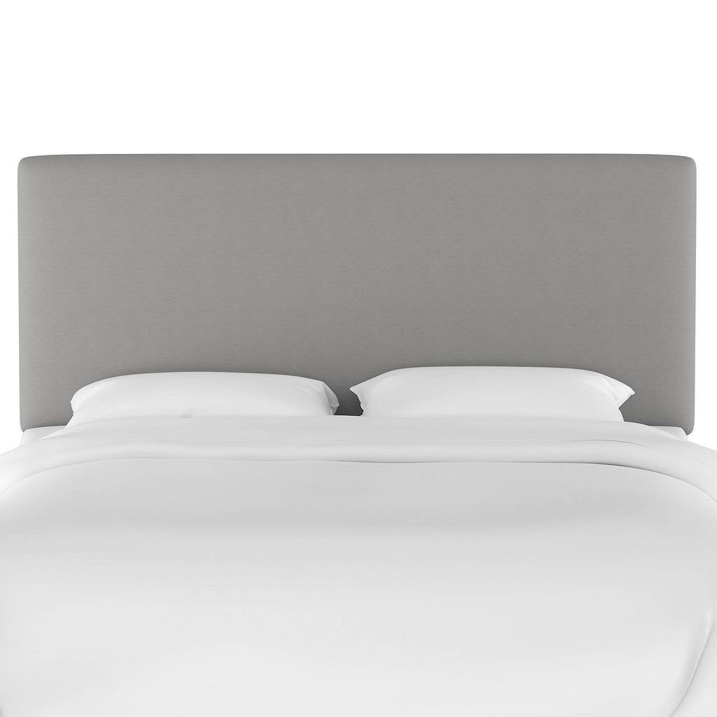 Navy Suede California King Headboard O7919