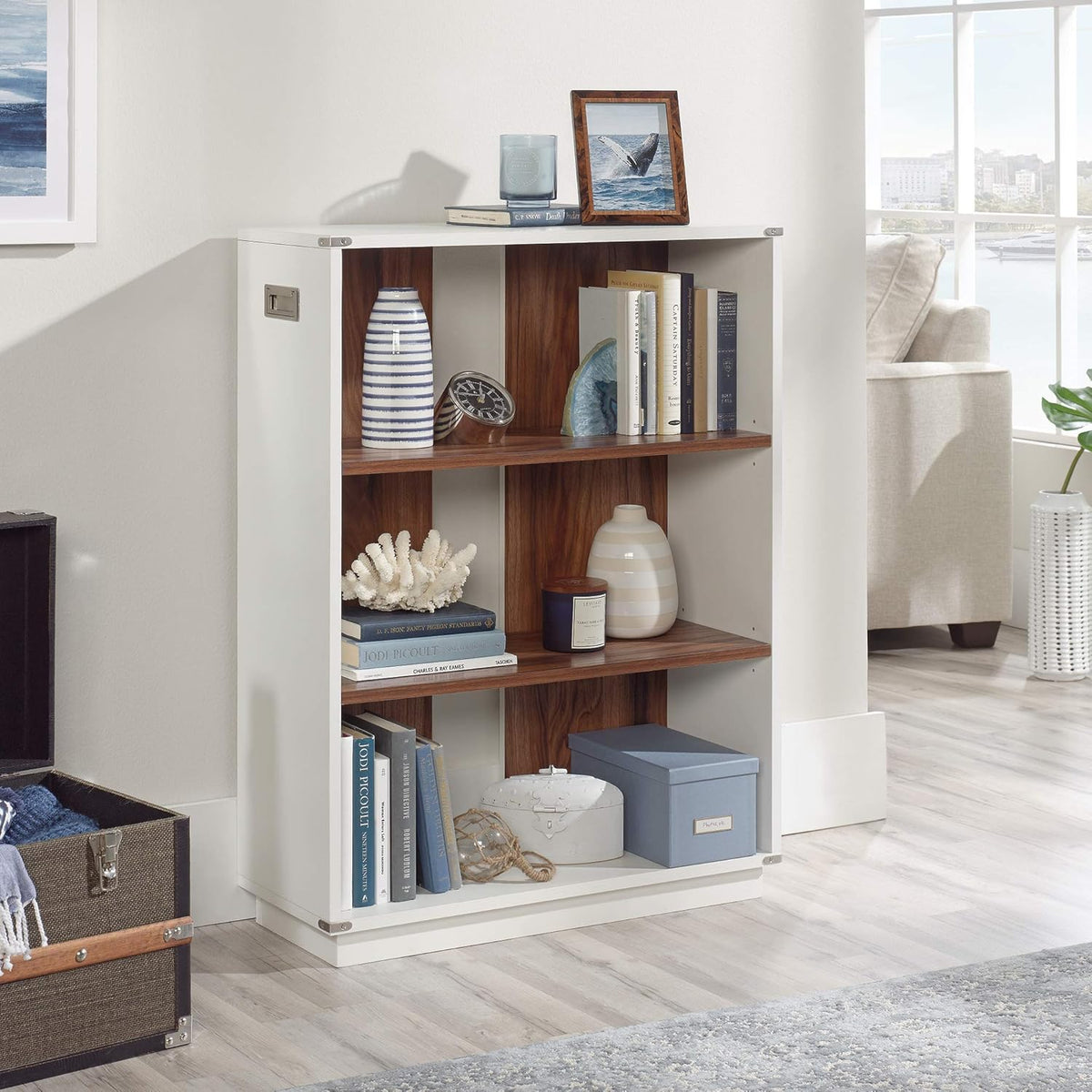 Pearl Oak Bookcase L59988