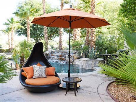 9 Ft Fiberglass Market Umbrella Q130