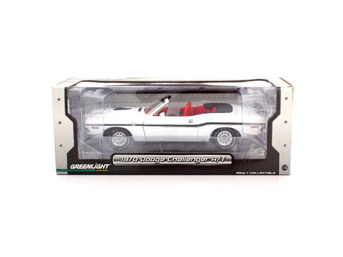 1970 Dodge Challenger Convertible White 1-18 Diecast Car Model W68198