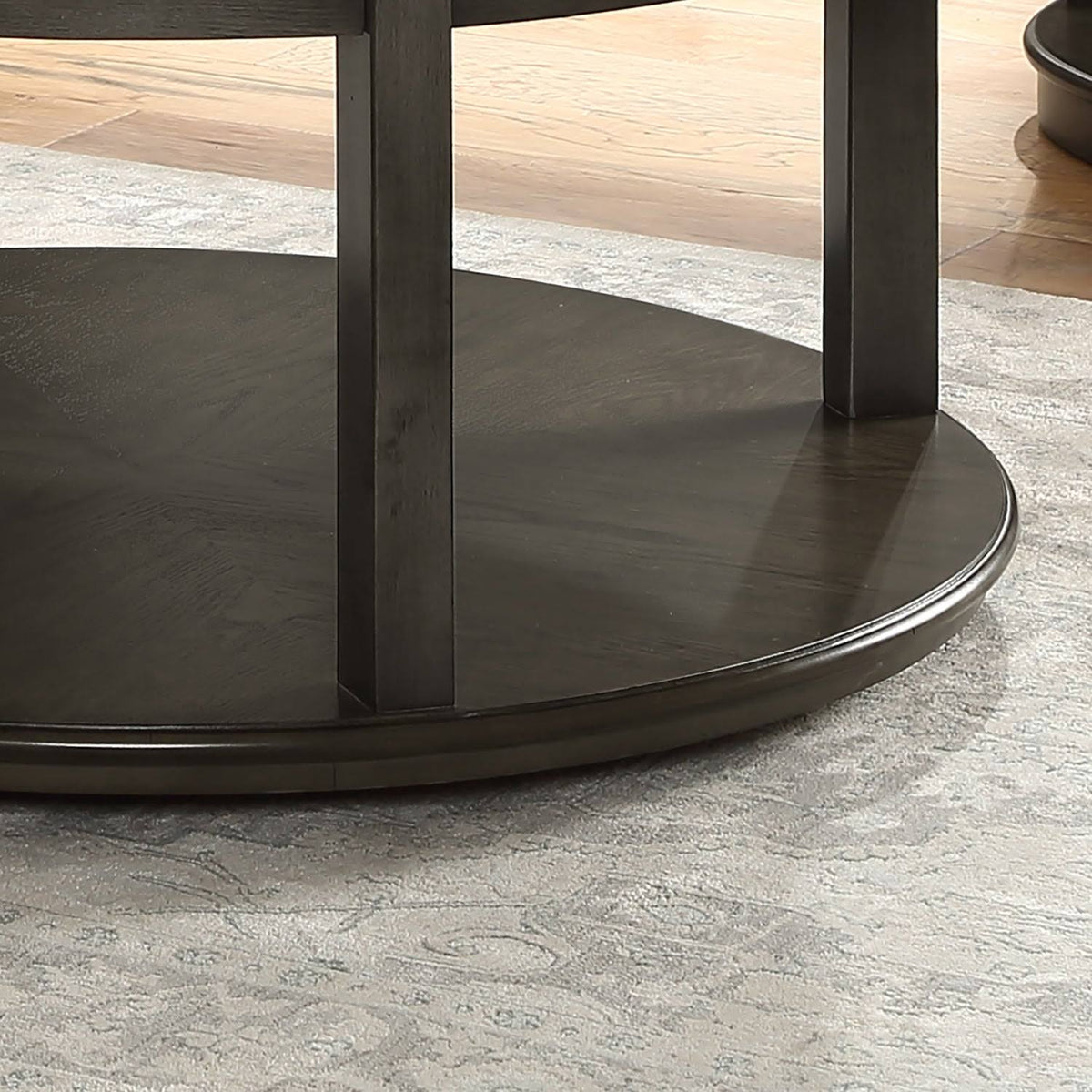 Grey 36-Inch Round Coffee Table I60250