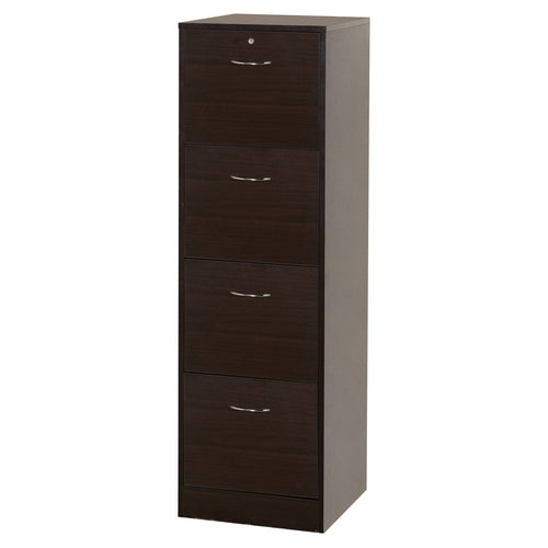 2 Drawer Espresso Filing Cabinet J392
