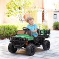 12V Ride-On Truck with Trailer and Remote Control R988