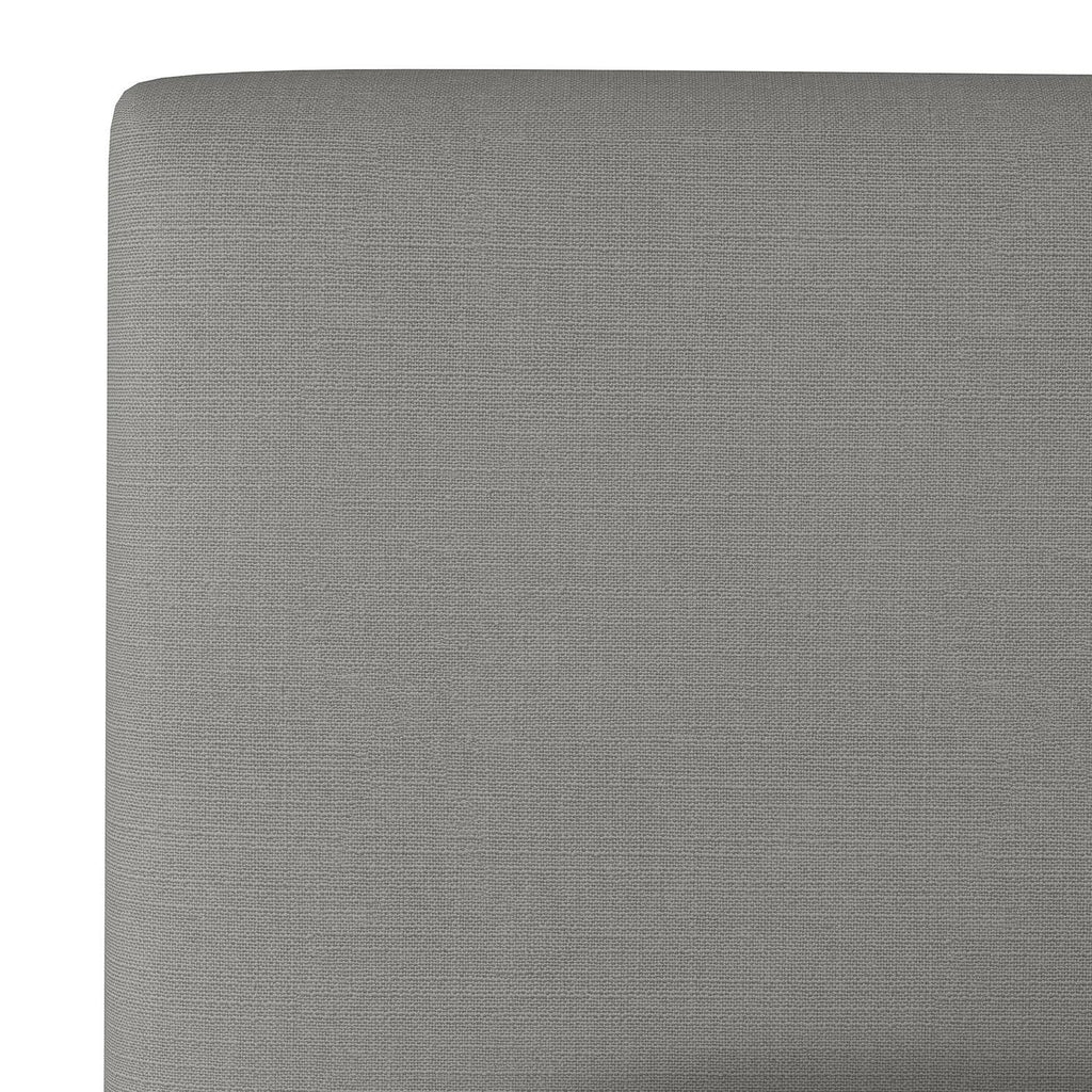 Navy Suede California King Headboard O7919