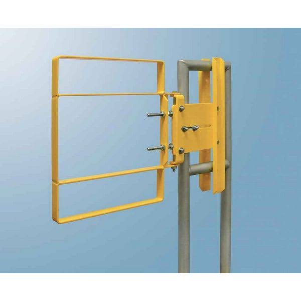 Carbon Steel Safety Yellow Enamel Clamp-On Self-Closing Safety Gate E8022