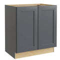27-in W x 34.5-in H x 21-in D Onyx Painted Pine Base Cabin U9236