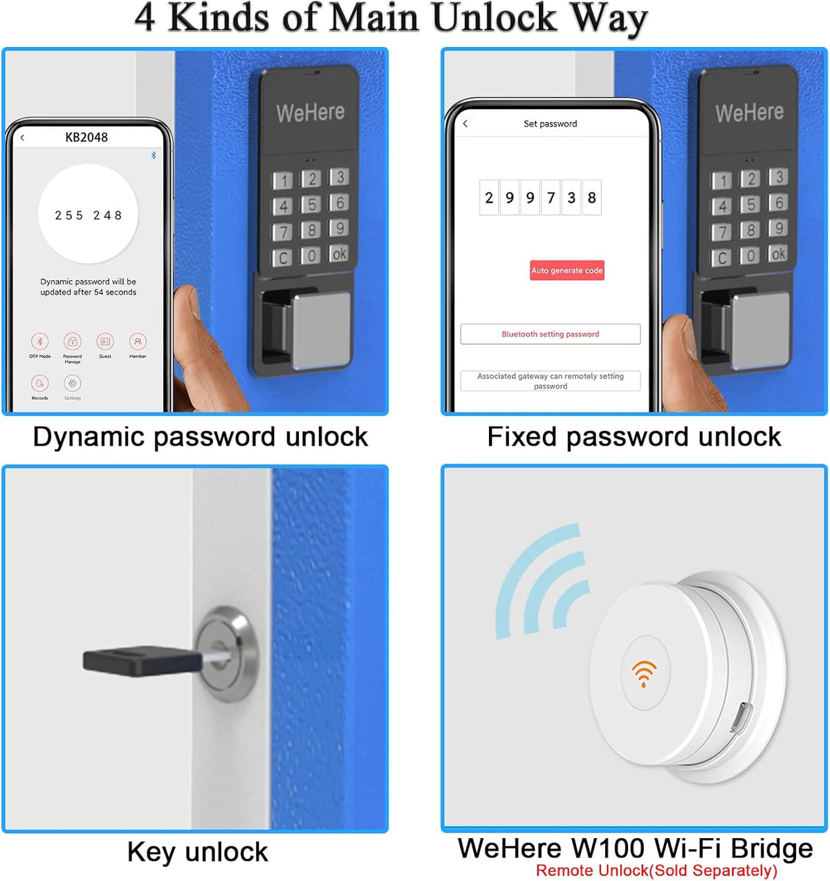 Metal Key Lock Box Wall Mount S19022