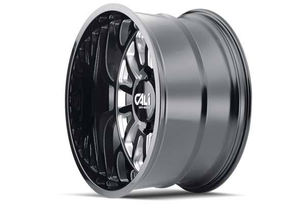 24x14 Gloss Black Milled Spokes Wheel O413480