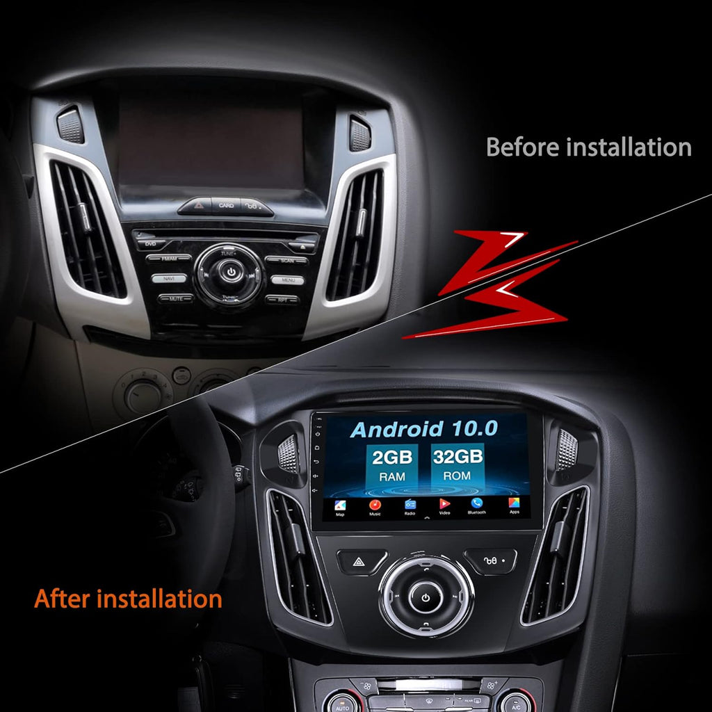Android 10 Car Radio 9 inch IPS Touch Screen CarPlay Bluetooth N343