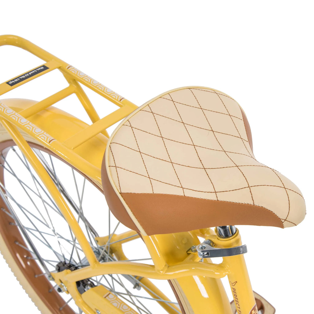 Yellow 26 Inch Cruiser Bike V80300