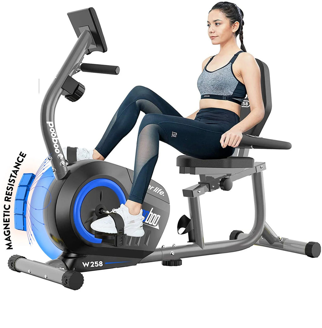 Recumbent Exercise Bike Magnetic Resistance T93340