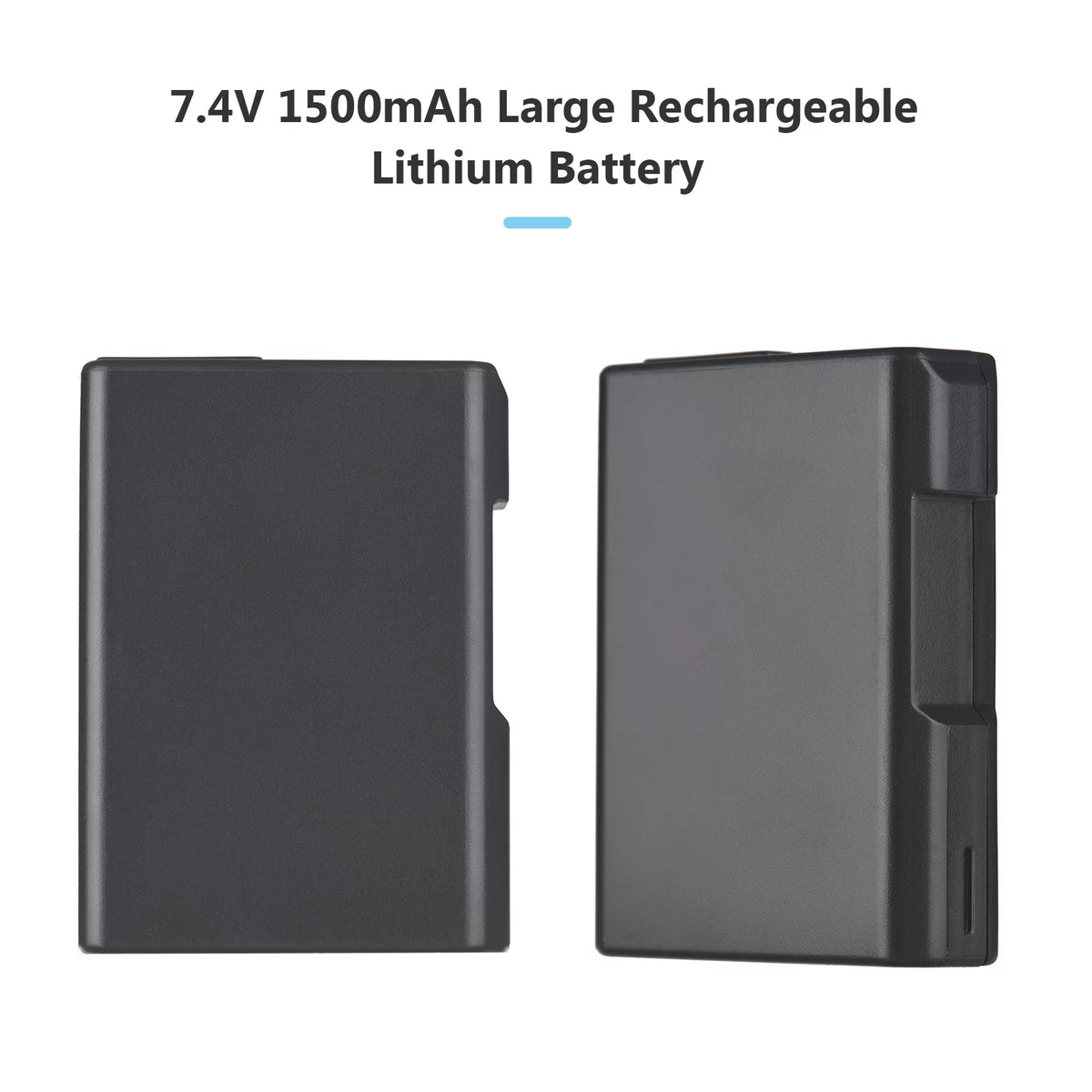 7.4V 1500mAh Replacement Battery 2pcs H26419