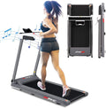 2 in 1 Folding Treadmill with Dual Display C412588
