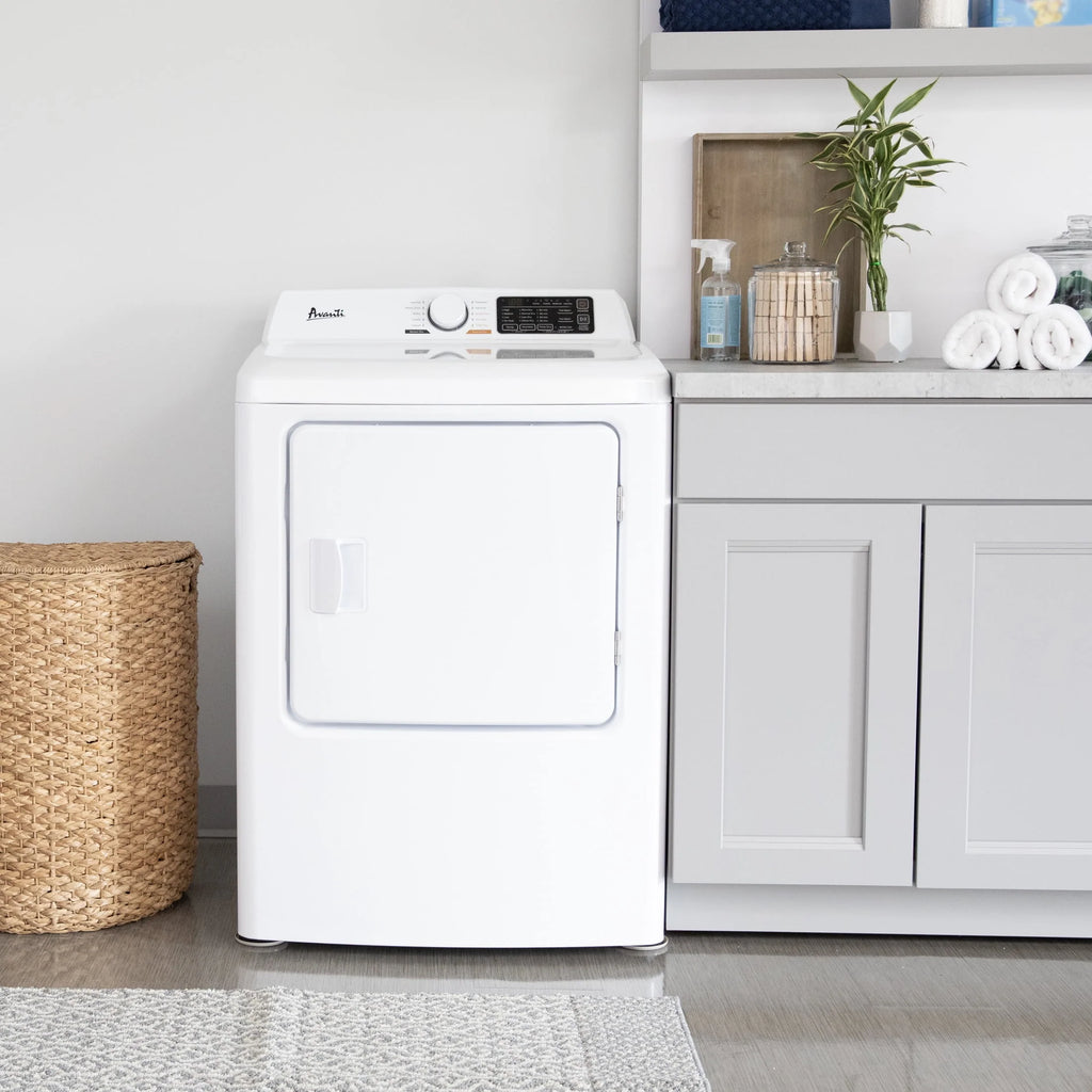 Front Load Electric Clothes Dryer 7.0 Cu. ft. White J410032