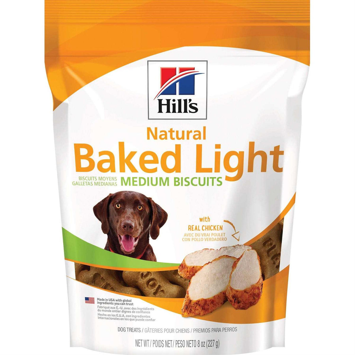 Natural Baked Light Biscuits with Real Chicken Dog Treats R9643