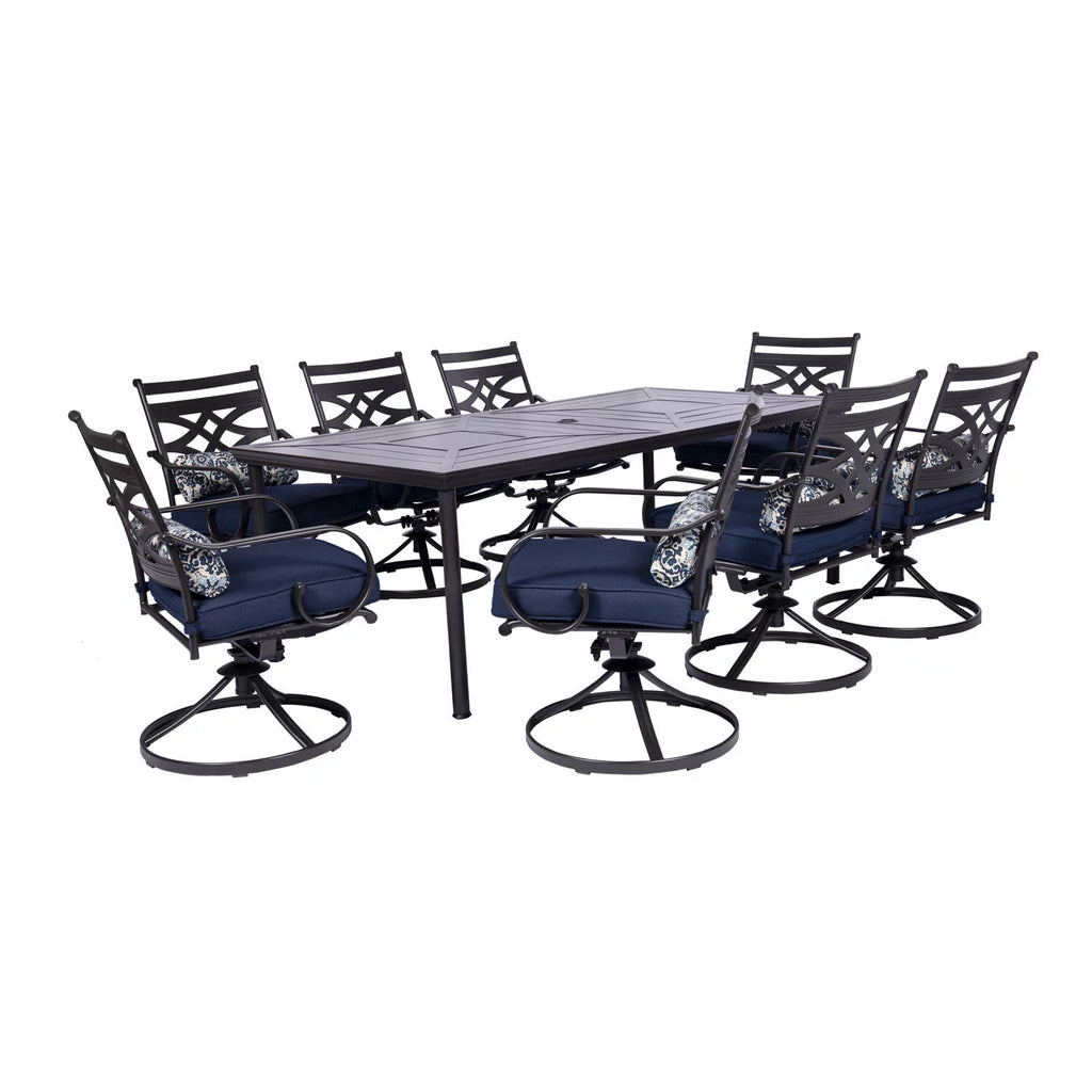 9-Piece All-Weather Outdoor Patio Dining Set J5839