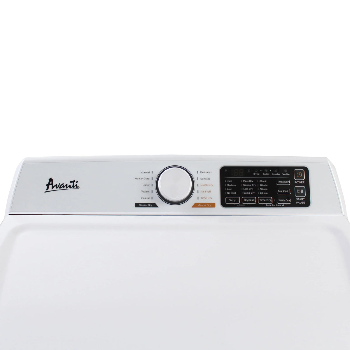 Front Load Electric Clothes Dryer 7.0 Cu. ft. White J410032