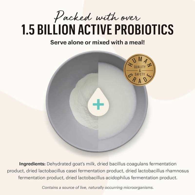 Instant Goat's Milk with Probiotics D7593