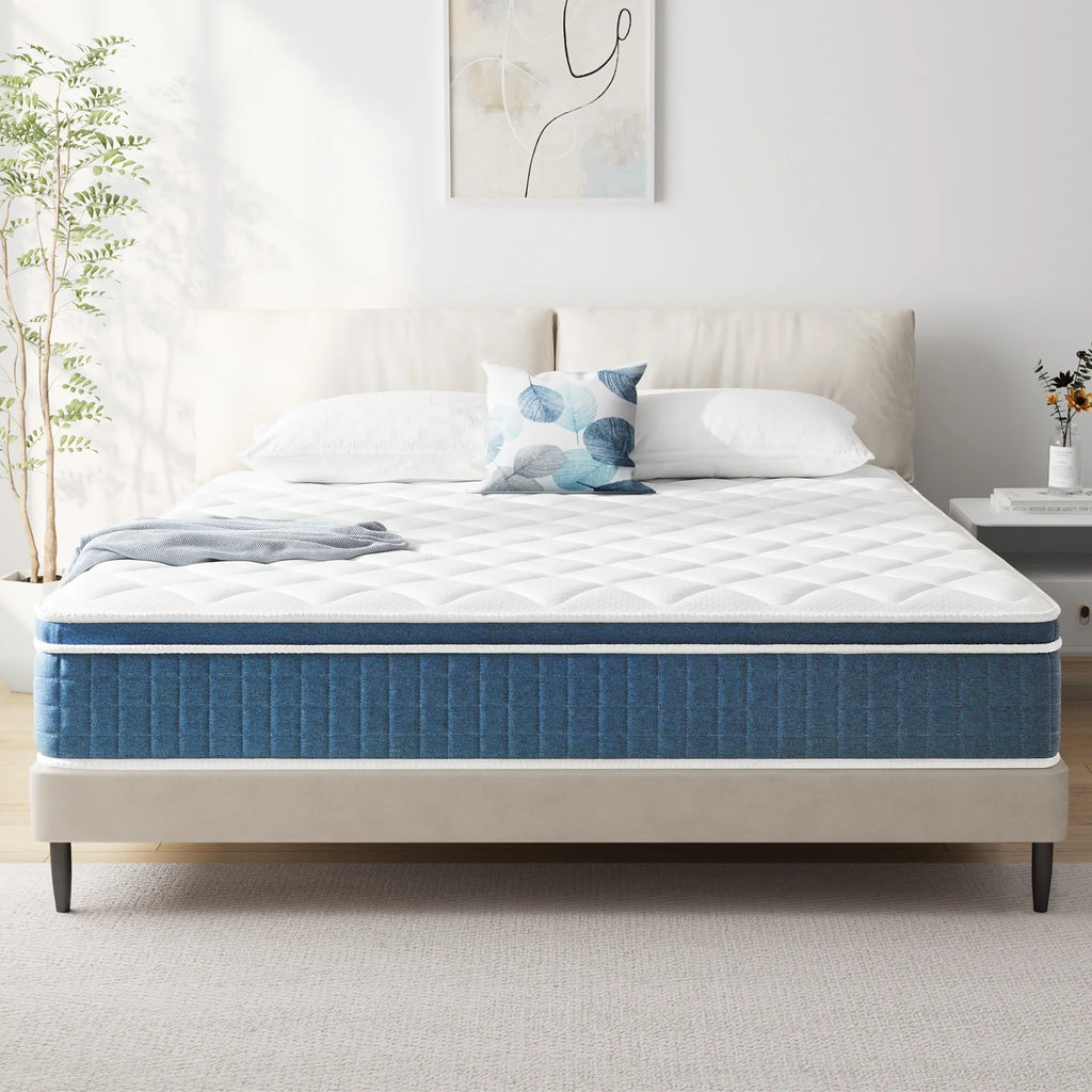 Queen Size Hybrid Innerspring and Gel Memory Foam Mattress L385999