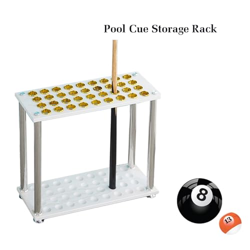 Billiard Cue Stand & Rack Holds 36 Cues Brown X350880